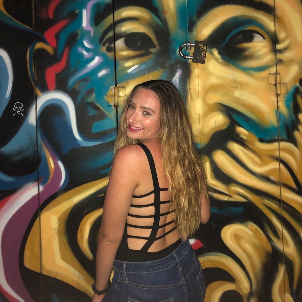 BLACK BODYSUIT URBAN OUTFITTERS SIZE MEDIUM